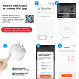 16A Smart Plug WiFi Socket US Monitoring Timing Function Works With Alexa Google Home