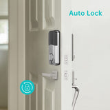 Hornbill Electronic WiFi Smart Door Lock With Gateway Remote Unlock Bluetooth Password Keyless Entry Locks For TTlock Home Safe