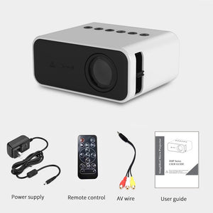 MINI Projector YT500 Home Theater Cinema PortableProjectors Sync Android IOS Phone Smart TV LED Beamer For 1080P FUll HD Video