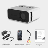 MINI Projector YT500 Home Theater Cinema PortableProjectors Sync Android IOS Phone Smart TV LED Beamer For 1080P FUll HD Video