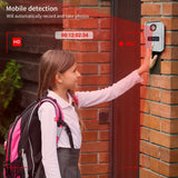 1080P Intercom in Private House Tuya Remote Unlock Intercoms for Home Video Entry Phone Door System Security Protection Doorbell