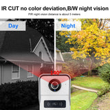 1080P Intercom in Private House Tuya Remote Unlock Intercoms for Home Video Entry Phone Door System Security Protection Doorbell