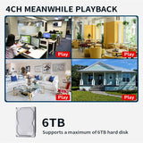 8CH Security Camera System 2CH 4CH Wifi Cctv Camera Video Surveillance 2MP 3MP 5 MP DVR with 1T 2T Hard Drive