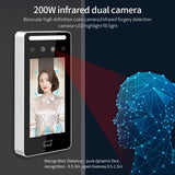 5-inch Outdoor Tuya Smart Wifi Dynamic Face Recognition Access Control 125Khz RFID Time Attendance System Wiegand Facial Reader