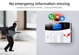 Smart Home GSM Security Alarms For Home WIFI Wireless Home Alarm For Garage Residential House Security Alarms Support Alexa