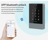 TTLOCK QR Code Access Control Reader 13.56Mhz Rfid IP67 Waterproof Keypad QRcode Scanner K3Q +G2 Hub Work with Alexa Google Home