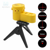 Laser Level Multifunction 4 In 1 Household Level Ruler Measuring Laser Ruler with Rotate Tripod Ertical Horizontal Level Tools
