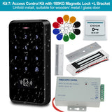 YiToo Fully Waterproof Door Access Control System Kit, 3000 Users Smart Keyboard with Electric Locks and Professional Power Unit