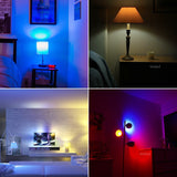 AVATTO 12W WiFi Smart Light Bulb,E27 Wireless LED Lamp RGB Dimmable Timer Function Color Bulb Works With Alexa/Google Home/Cozy