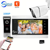 7&quot; Video Intercoms For Home WIFI Wireless Video Door Bell Tuya Smart Outdoor Wired Doorbell Camera Intercoms For The Apartment