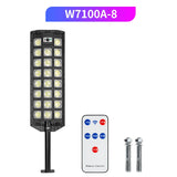 Motion Sensor Outdoor Solar Lamp Waterproof Wall LED Lamp with 3 Lighting Mode Solar Powered Lights for Garden Patio