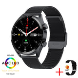 2022 NFC Smart Watch Men AMOLED 360*360 HD Screen Always Display The Time Bluetooth Call Waterproof Smartwatch Women For Xiaomi