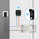Wifi Video Intercom Tuya 1080P Wireless Doorbell Intercom Electronic Doorman Camera 7 Inch Touch Screen Monitor Video Door Phone