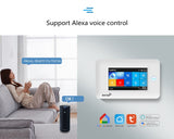 Smart Security Alarms For Home WIFI Wireless Home Alarm APP Remote Control Compatible With Alexa House Alarm Systems