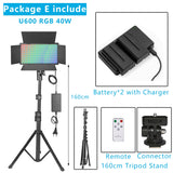 RGB Photo Light LED Photo Studio Light Camera Phone Video Recroding RGB Panel Lamp LED Vdieo Light for YOUTUBE Tiktok LIVE