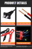 EAFC 12V 12A Car Battery Charger 240W Fully Automatic Pulse Repair Charging Suitable for Car Motorcycle AGM GEL WET Lead Acid