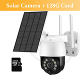 3MP Solar Outdoor WIFI Camera Smart Home Recharge battery PIR Motion Detection Security Camera Video Surveillance Monitor ICSEE