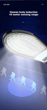 1000W LED Solar Lights Outdoor Garden Street Light With Motion Sensor and Remote Control Waterproof Wall Light for Garage