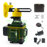 GROSAM 360 Laser level 16Lines 4D Self-leveling Nivel Laser Cross Horizontal Vertical Green Beam For Construction Tools
