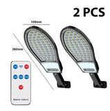 1000W LED Solar Lights Outdoor Garden Street Light With Motion Sensor and Remote Control Waterproof Wall Light for Garage