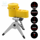Laser Level Multifunction 4 In 1 Household Level Ruler Measuring Laser Ruler with Rotate Tripod Ertical Horizontal Level Tools