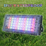 Flood Light Lamp AC220V Outdoor Lighting Floodlight Waterproof Reflector Led Rgb Spotlight with Remote