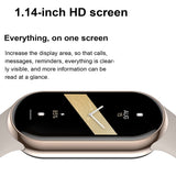 New Intelligent Sports Health Bracelet with 1.14-inch high-definition screen and multiple health monitoring modes Smart Watch