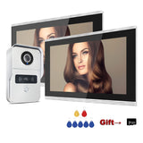 2MP 1080P 10-Inch IP Video Intercom Touch Screen Big Tuya Wireless Wifi POE Wired Doorbell for Villa Flat RFID Access Control