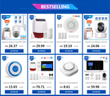PG103 Alarm System for Home Burglar Security 433MHz WiFi GSM Alarm Wireless Tuya Smart House App Control