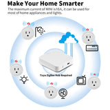 16A Smart Plug WiFi Socket US Monitoring Timing Function Works With Alexa Google Home