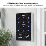 WiFi Door Access Control Keypad IP68 Waterproof RFID Keyboard Controller Reader Touch Door Opener APP Remote Unlock WG26/34