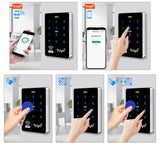 WiFi Door Access Control Keypad IP68 Waterproof RFID Keyboard Controller Reader Touch Door Opener APP Remote Unlock WG26/34