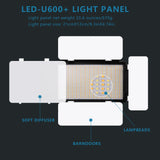 RGB Photo Light LED Photo Studio Light Camera Phone Video Recroding RGB Panel Lamp LED Vdieo Light for YOUTUBE Tiktok LIVE
