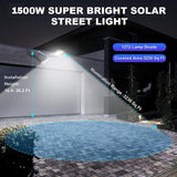 Super bright Split solar street light Waterproof LED Solar Street Light Backyard Street Lamps Security Flood Lighting wall lamp