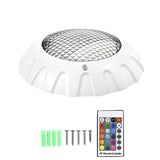 AC12V 7 Pool Light RGB Submersible Light Wall Mounted LED Swimming Pool Spotlight IP68 Waterproof Lamp with Remote Controller
