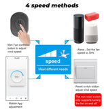 Tuya Mini Fan Speed Switch WiFi Ceiling Fan Controller Smart Life  APP Remote Timing Voice Control Works With Alexa Google Home