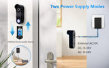 Wifi Video Intercom Tuya 1080P Wireless Doorbell Intercom Electronic Doorman Camera 7 Inch Touch Screen Monitor Video Door Phone