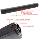 Wireless Bluetooth Speaker Home Theater Stereo Surround Multifunctional Subwoofer Support TV/Computer Foldable Split Soundbar