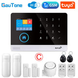 PG103 Alarm System for Home Burglar Security 433MHz WiFi GSM Alarm Wireless Tuya Smart House App Control