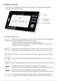 HD1080P 7 Inch Wireless Doorbell Video Intercom 140° Wide Angle Camera Door 2.4Ghz Wiring Free Apartment Home Security System