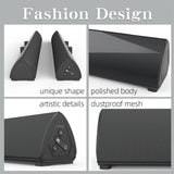 TV Car Sound Bar Wired and Wireless Bluetooth-compatible Home Surround SoundBar for PC Theater TV Computer Speaker