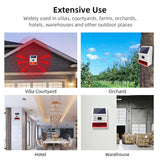 433MHz Wireless light Flash Strobe Outdoor Solar Waterproof Siren -Home Burglar Wifi GSM Home Security Alarm System