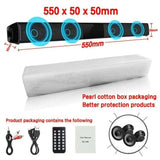 TV Car Sound Bar Wired and Wireless Bluetooth-compatible Home Surround SoundBar for PC Theater TV Computer Speaker