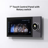 7-inch Wifi Smart Home One Click On Control Panel Multifunction Integrated Tuya Zigbee &amp; Bluetooth Gateway Electronic Panel