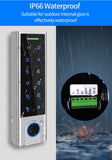 Zine-Alloy IP66 Waterproof Smart TTLock App  Bluetooth Fingerprint or Bell Access Control Keypad Opener Reader Door Lock System