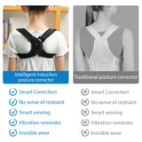 Aptoco Smart Adjustable Back Posture Corrector Adult & Child Intelligent Brace Belt Shoulder Training Belt Correction Spine Back