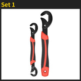 Onnfang 6-60mm Universal Wrench Multi-function Wrench Tool Home Repair Key Hand tool Adjustable Purpose Universal Pipe Wrench