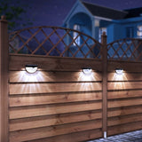 10Pack LED Solar Light Outdoor Wall Lamps Energy Garden Lamps Waterproof Solar Fence Lamp Christmas Decoration Festoon Led Light