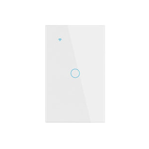 1/2/3/4gang Tuya WiFi Smart Light Switch Neutral Wire Required Wall Touch Switch Sensor Work With Smart Life Alexa Google Home