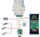 AnjielaSmart  Apartment intercom 9&#39;&#39; Monitor Video Intercom with 2 / 3 / 4 / 6 / 8 Units Video Door Phone RFID Camera Video bell